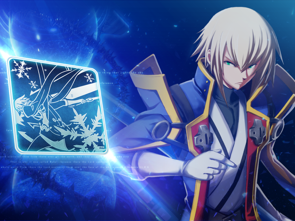 Парень из игры Blazblue
