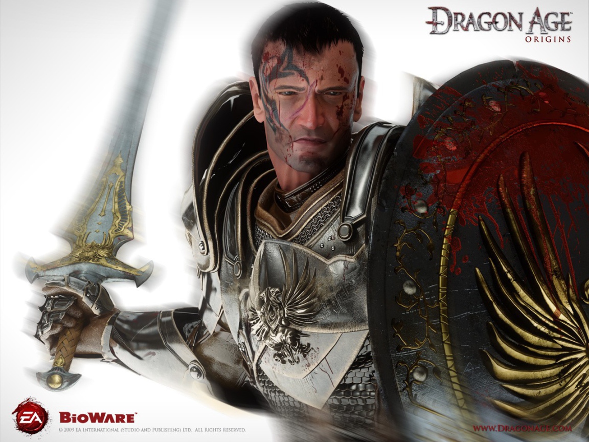 Герой игры Dragon Age Origins