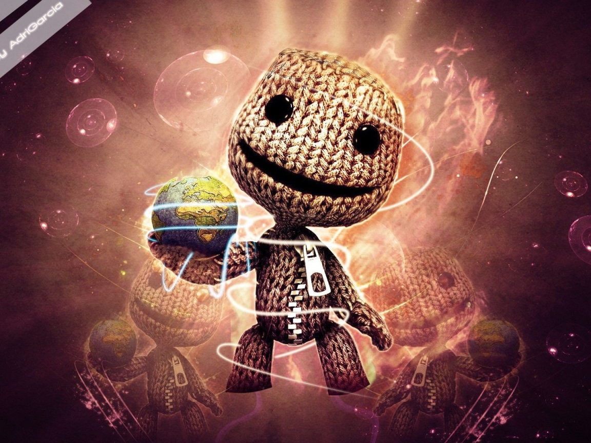 Человечек из игры Little Big Planet