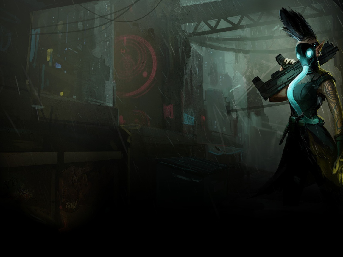 Человек в маске в игре Shadowrun Returns