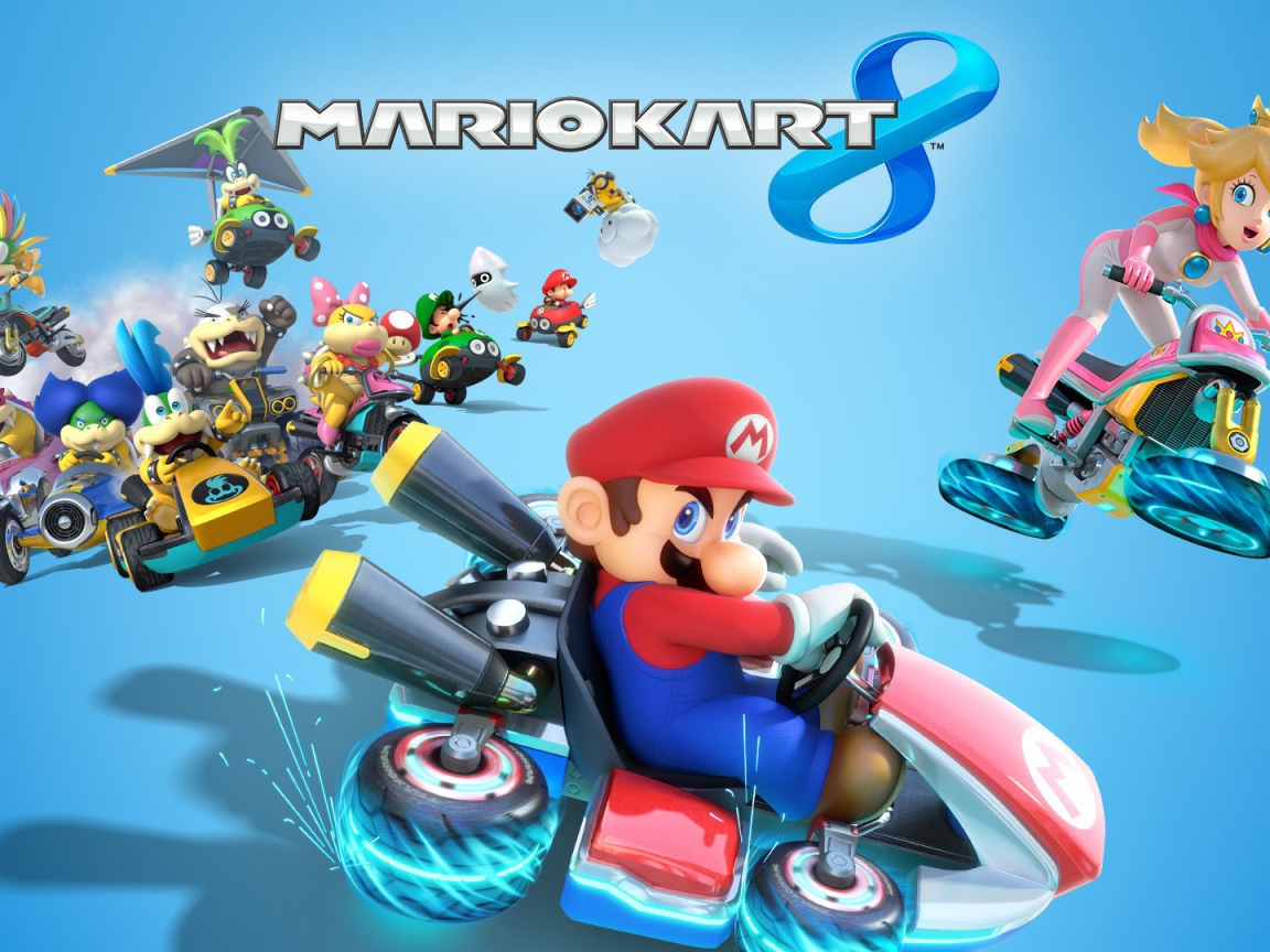 Постер игры Mario Kart 8
