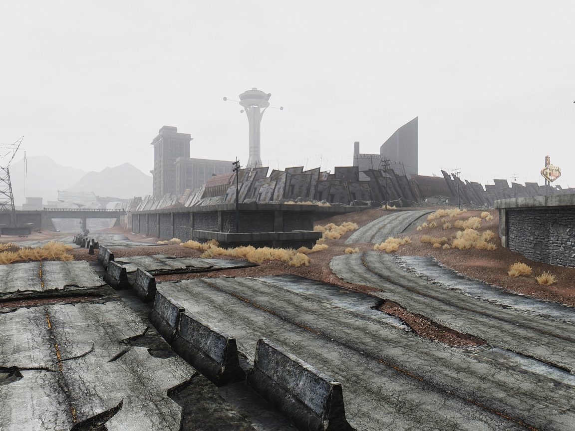 Руины Лас-Вегаса, игра Fallout