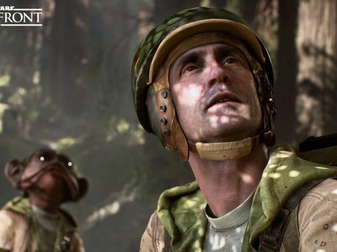 Солдат в игре Star Wars Battlefront