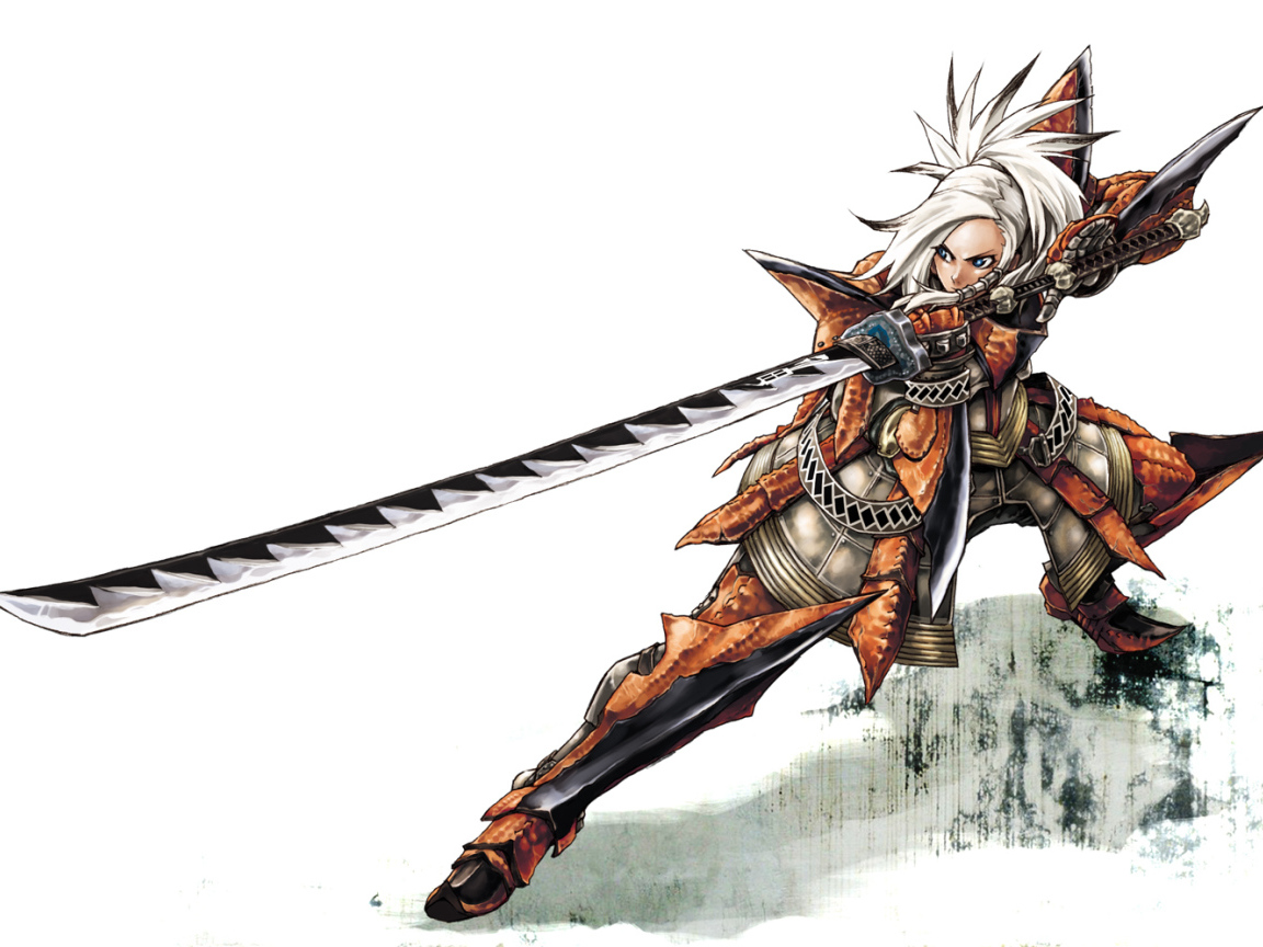 Воин из игры Monster Hunter