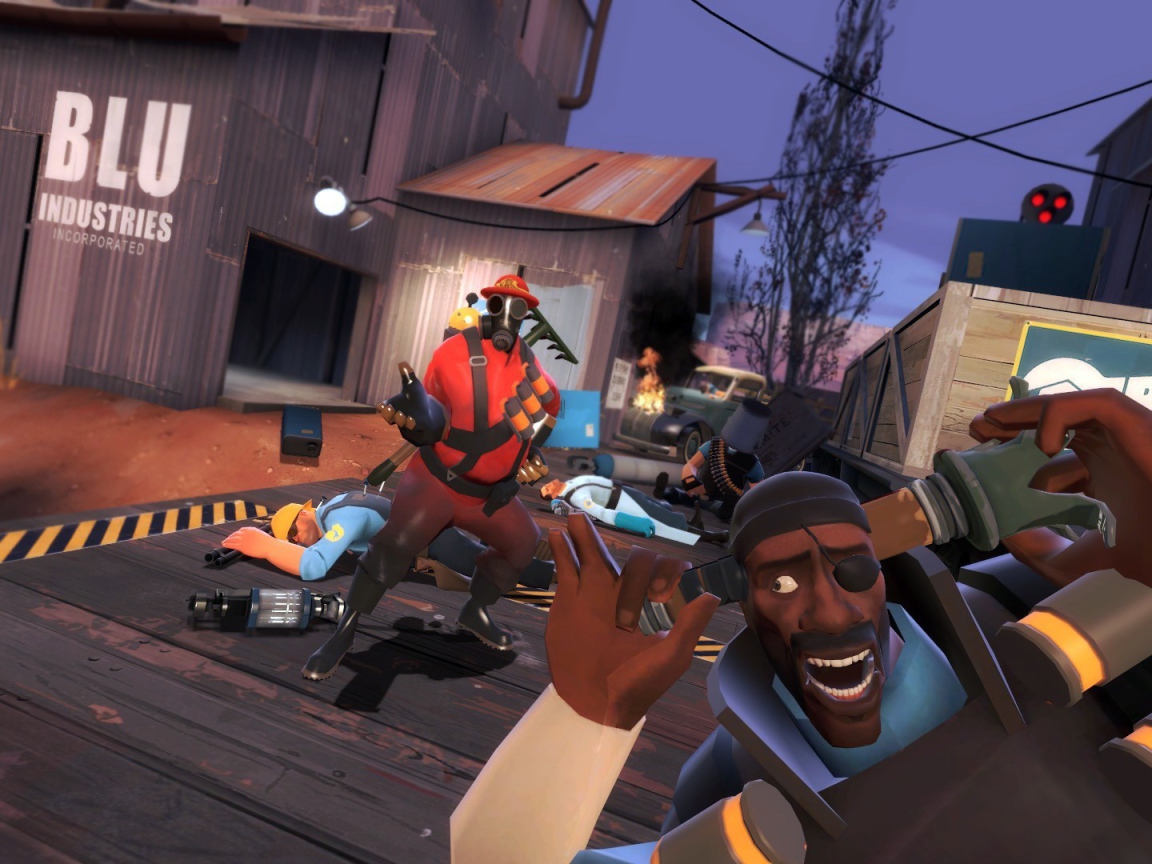 Мир игры Team Fortress 2