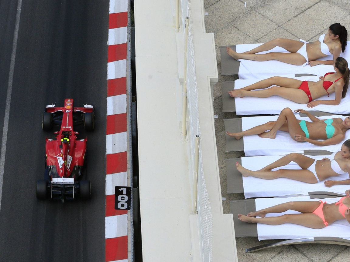 Девушки Гран-при Монако