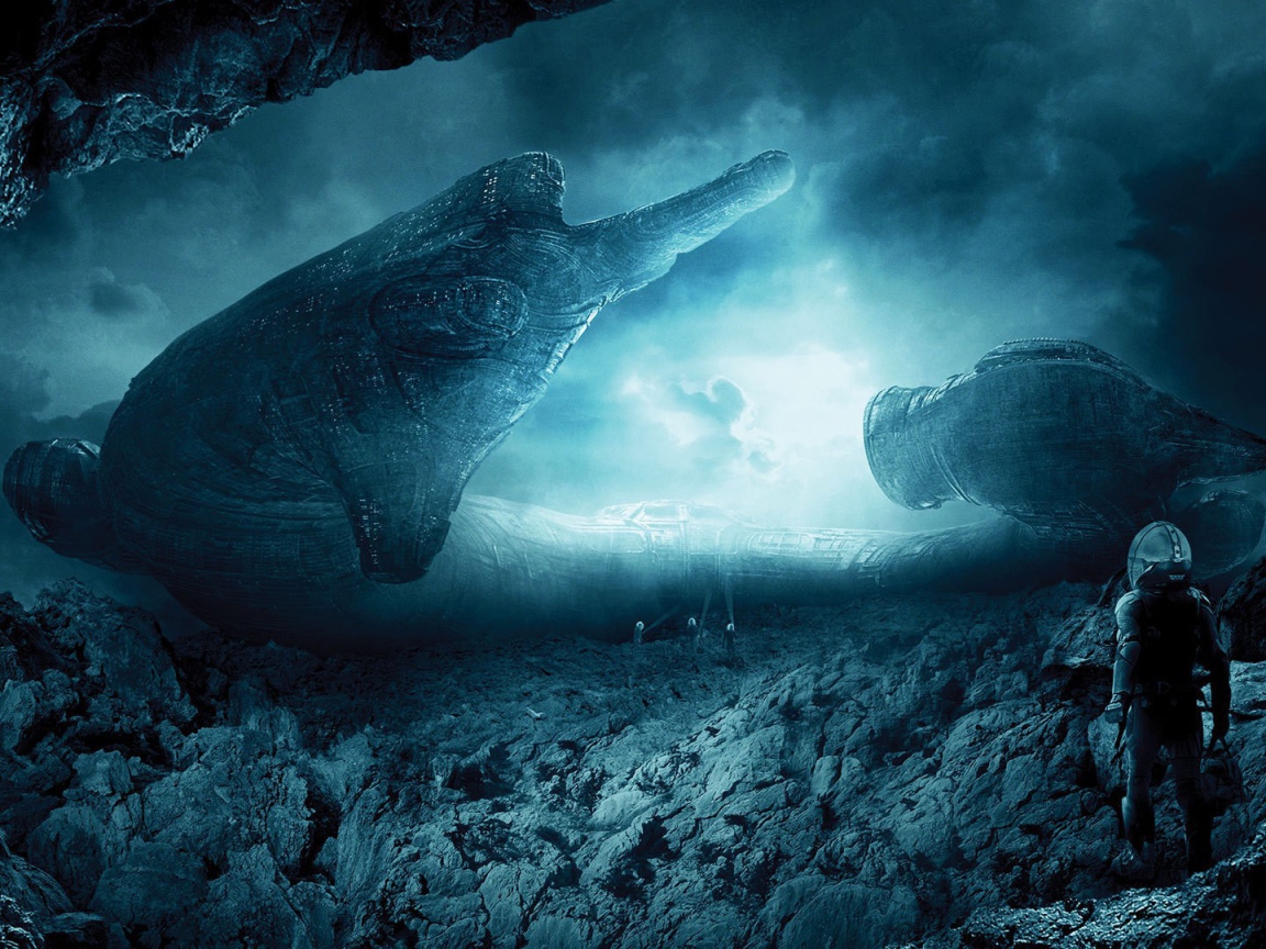 Сцена из фильма Прометей