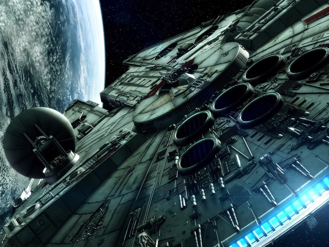 Корабль из Звездных войн Millenium Falcon
