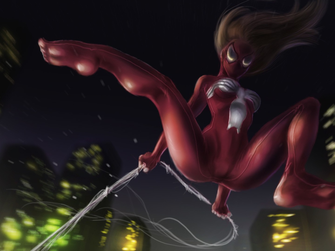 Человек паук девушка