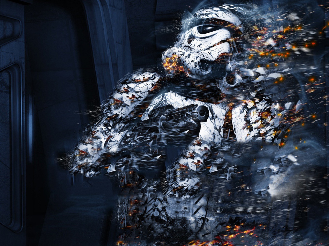 Распыление имперского штурмовика, Звездные войны