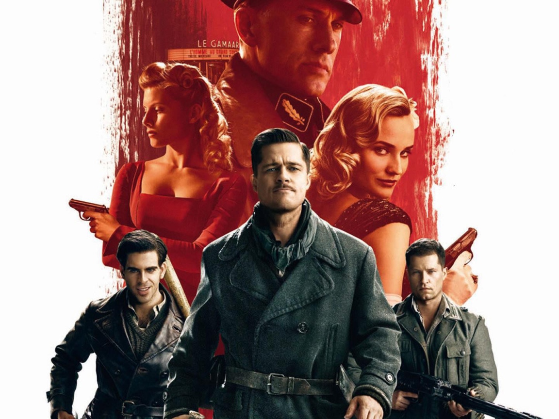 Герои фильма Бесславные ублюдки