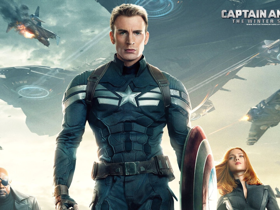 Главный герой фильма Капитан Америка - зимний солдат