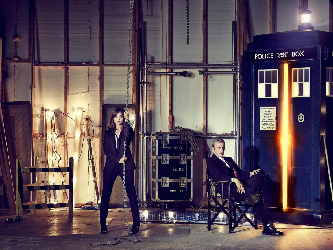 Два главных героя сериала Доктор Кто