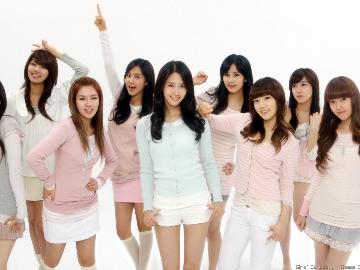 Корейская музыкальная группа Girls’ Generation