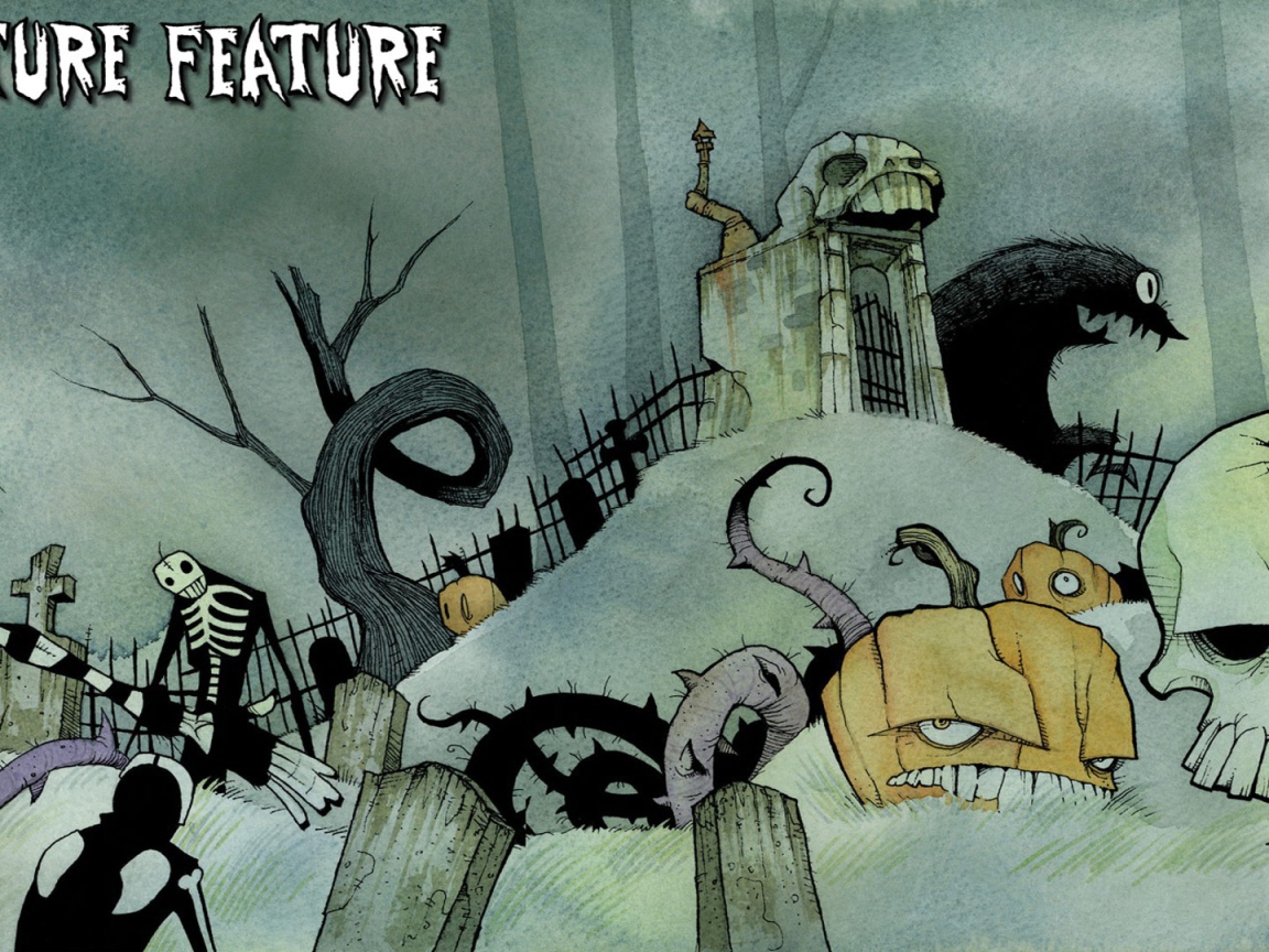 Постер музыкальной группы Creature Feature