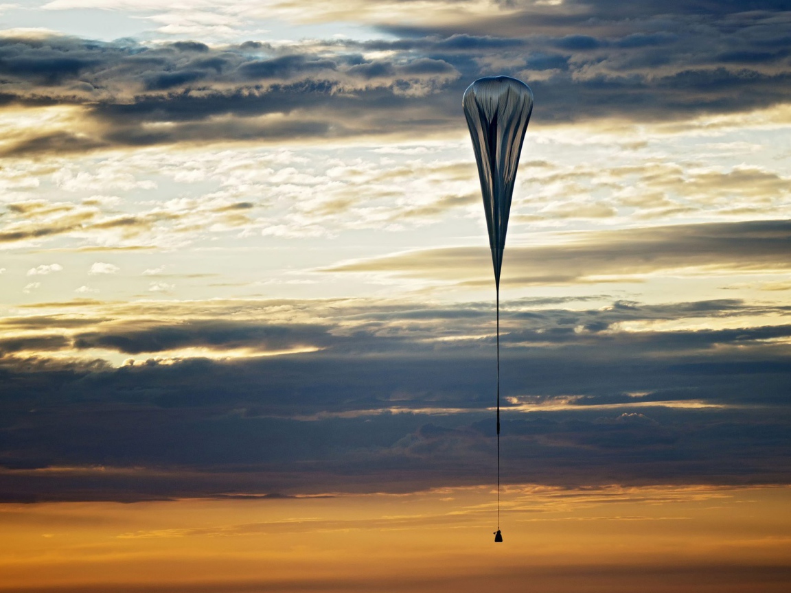 Зонд в верхних слоях атмосферы