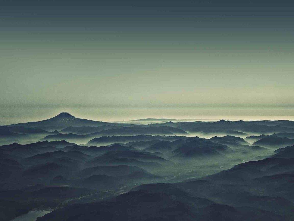 Туман на плоскогорье