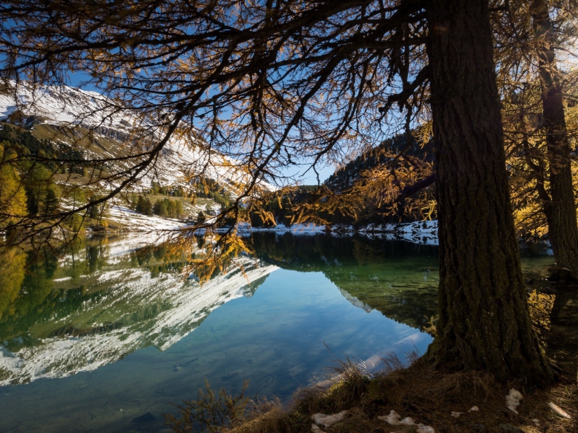Поздняя осень в горах