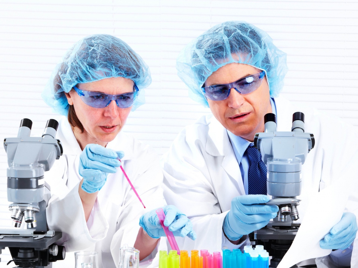 Scientists in the laboratory