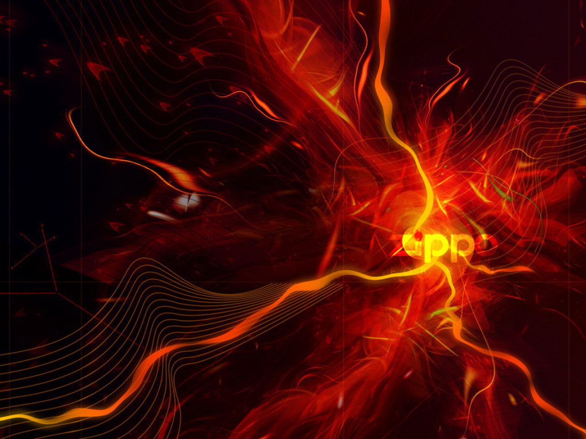 Брызги красного света