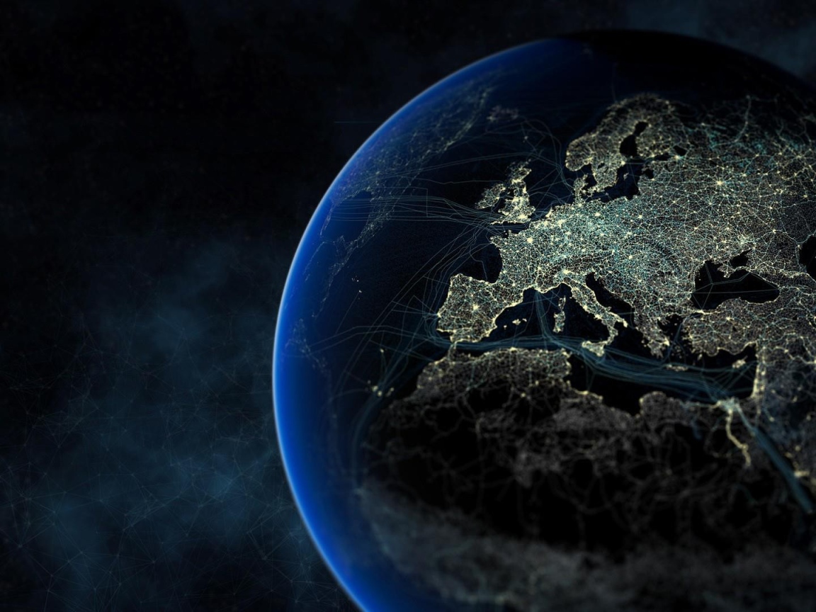 Сеть коммуникаций на Земле