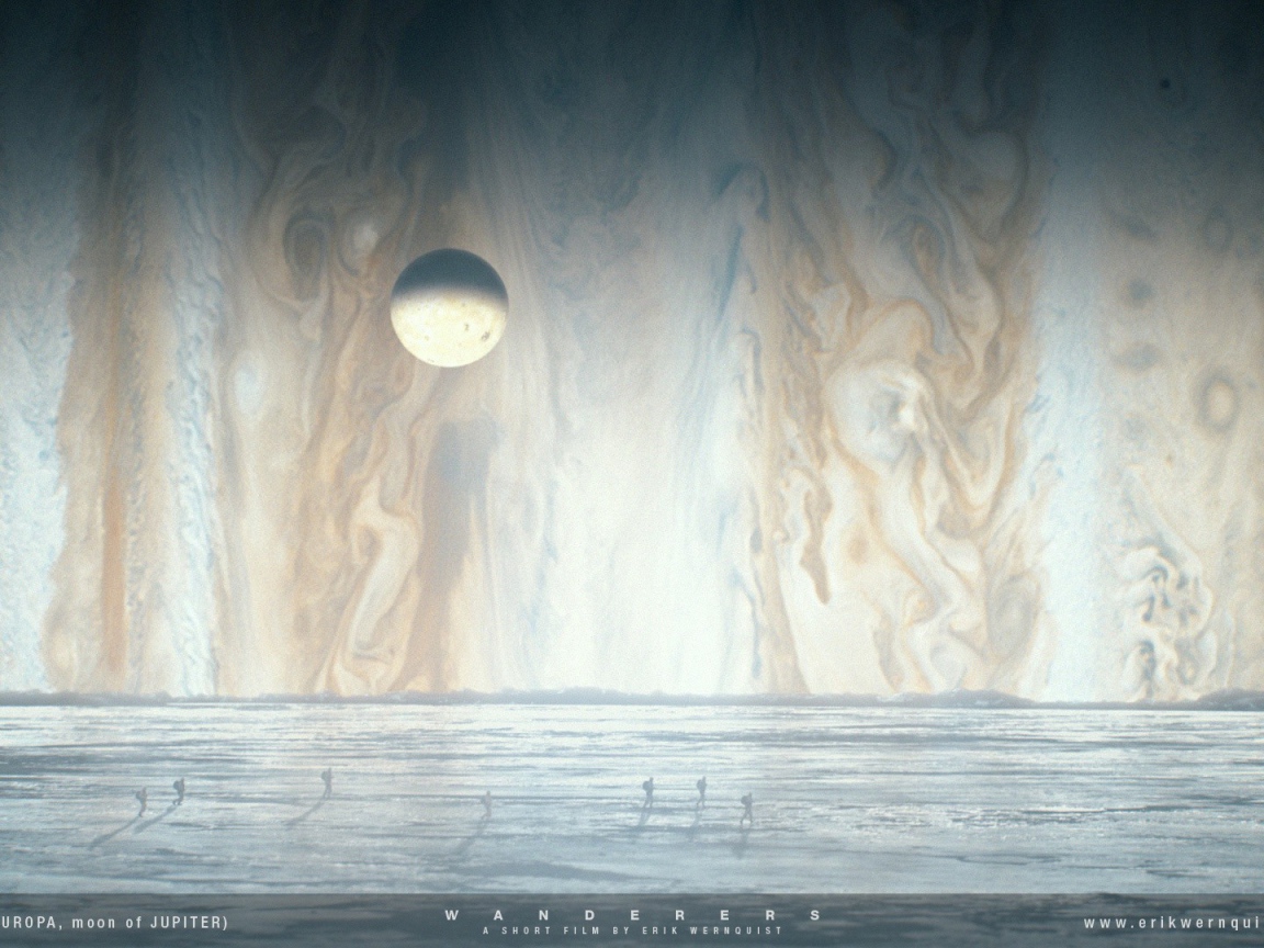 Луна Юпитера Европа, фильм Wanderers