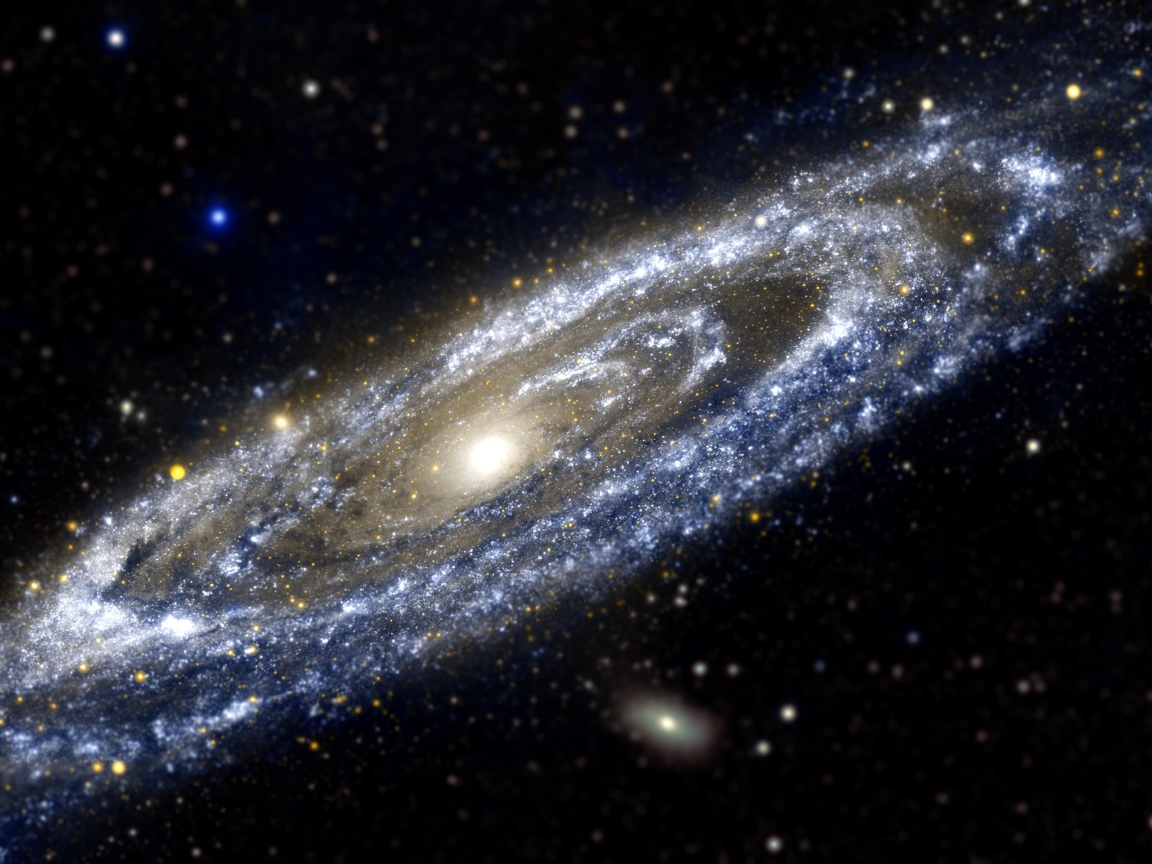 Ближайшая наша соседка галактика Андромеда