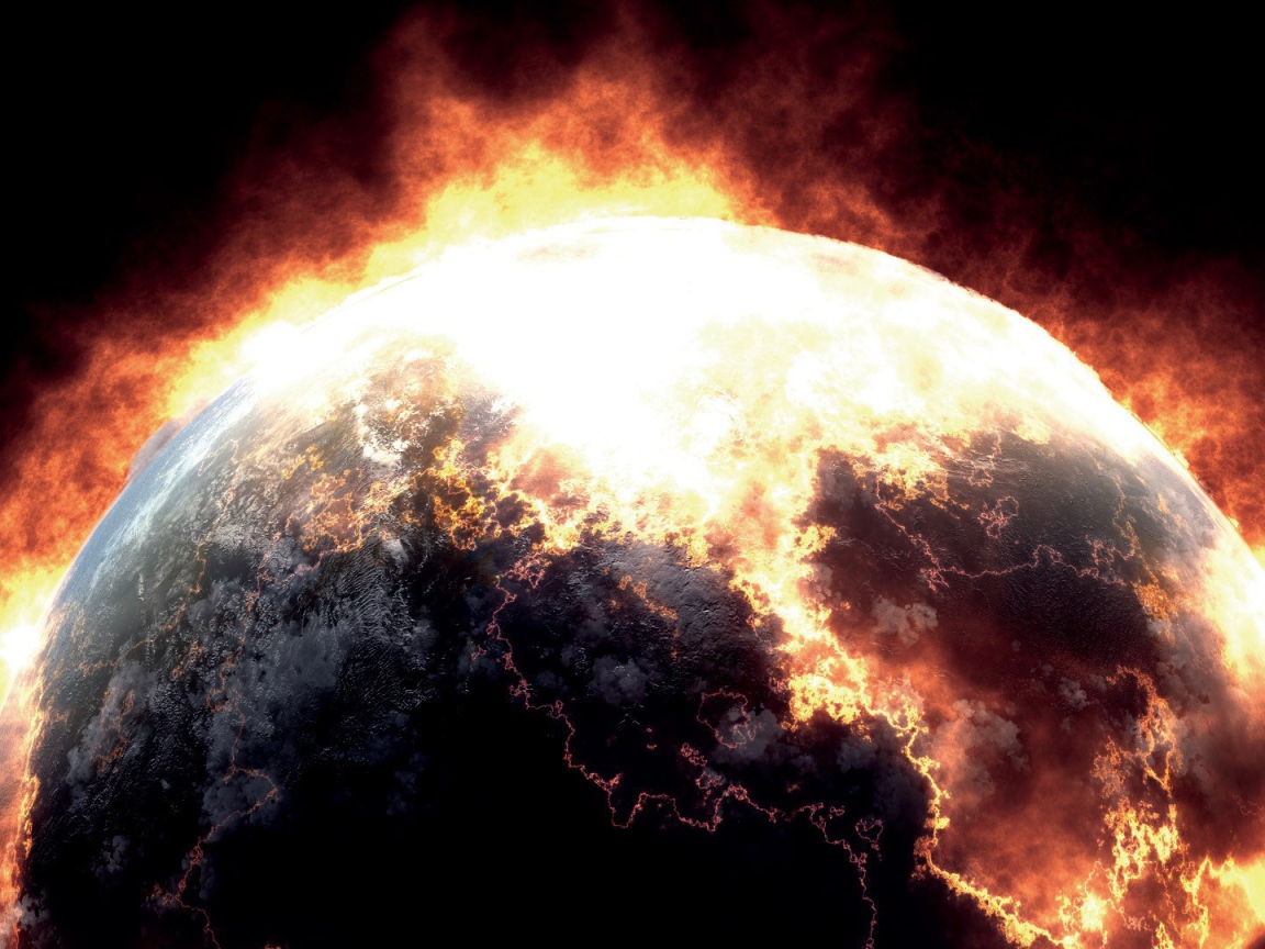 Планету охватило пламя