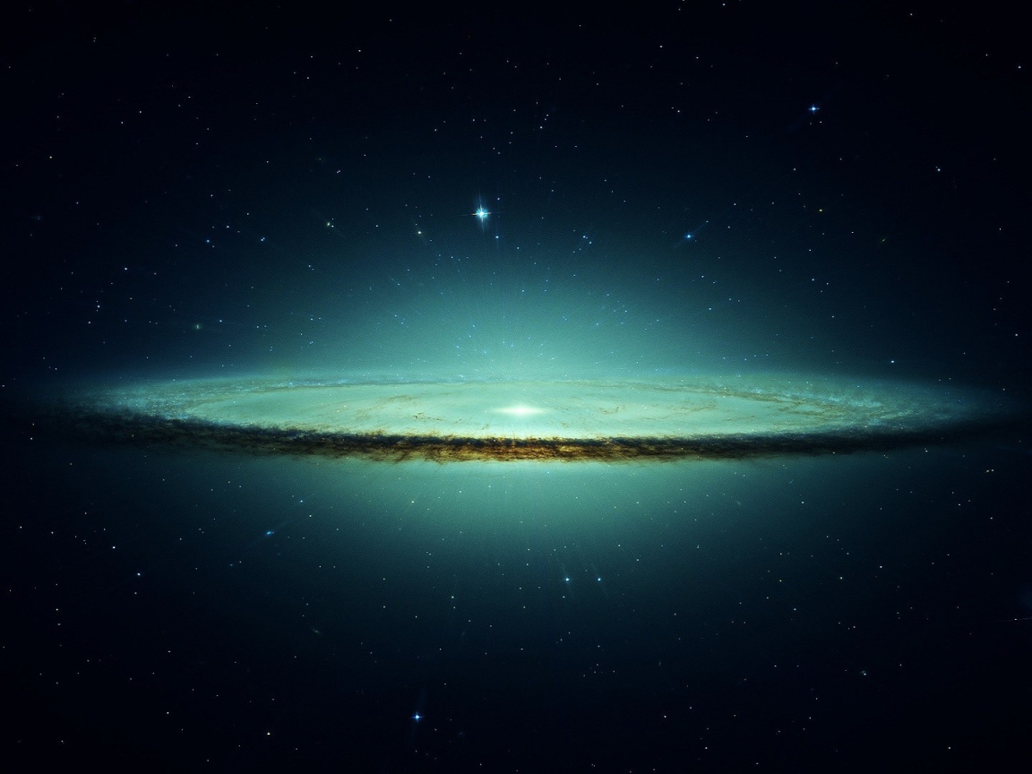 Космическая галактика Сомбреро