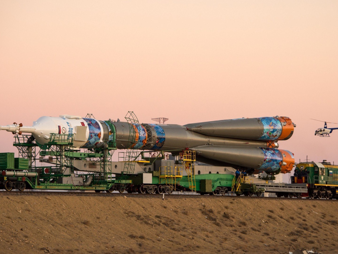 Космическая ракета Союз ТМА-11М