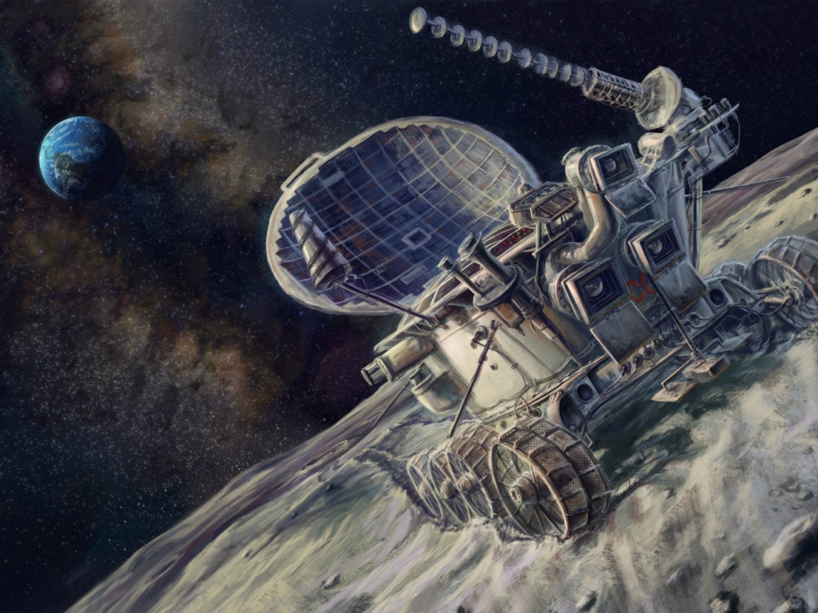 Первый луноход на Луне