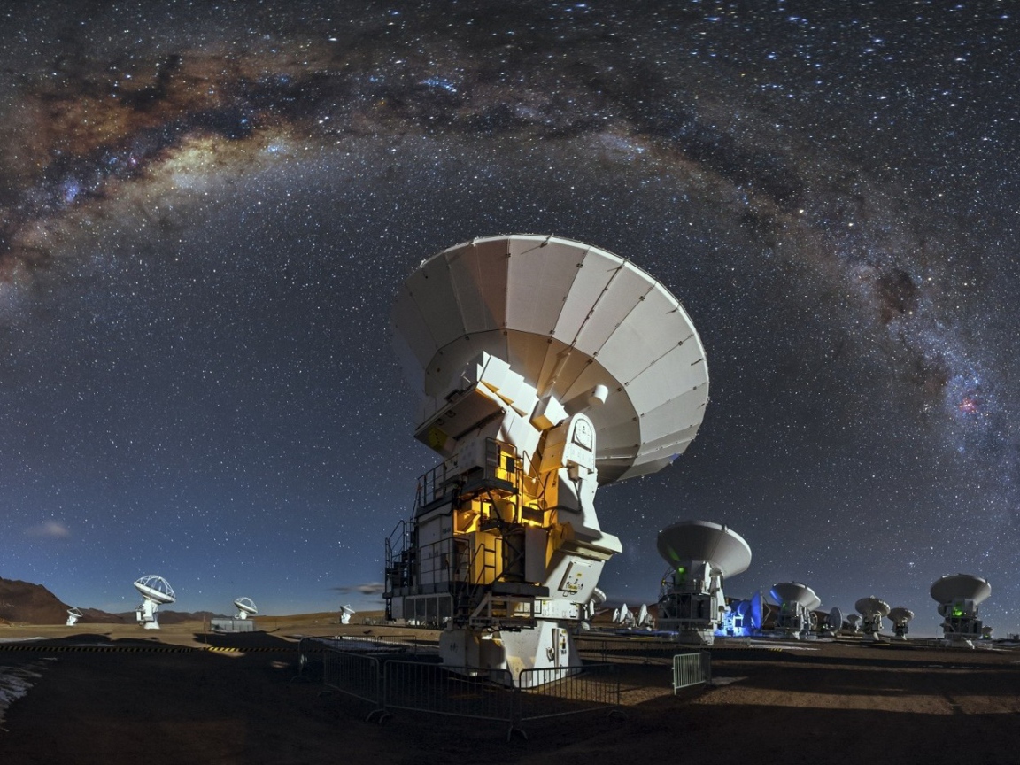 Обсерватория ALMA в Чили