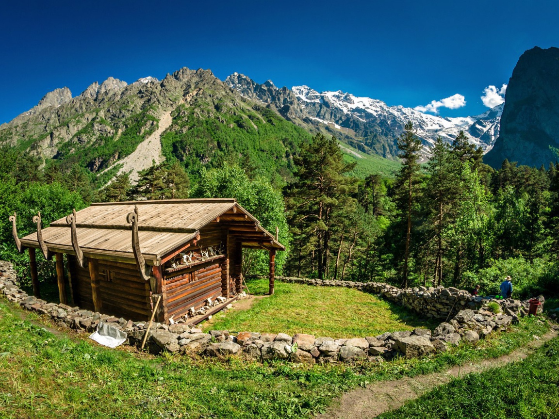 Северная Осетия. Цейское ущелье