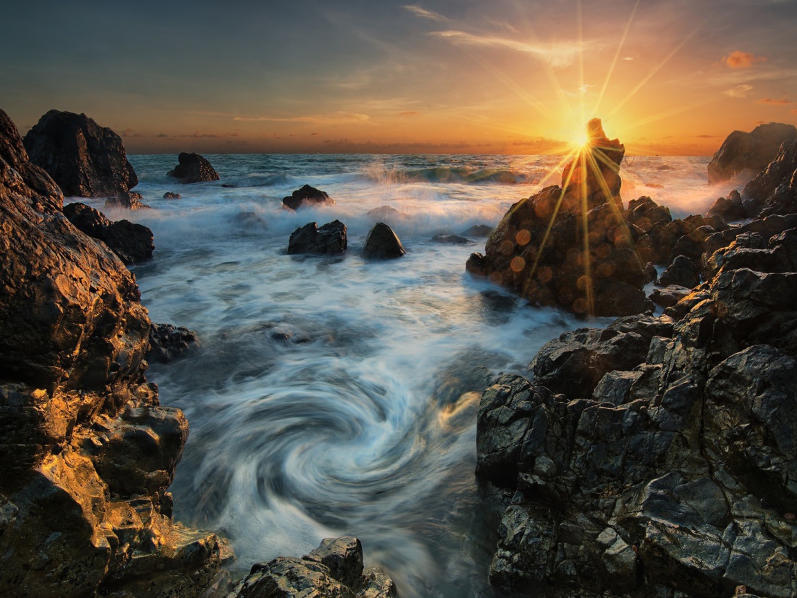 Водоворот у берегов Австралии