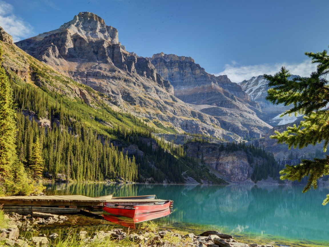 Озеро О'Хара. Национальный парк Йохо, Канада