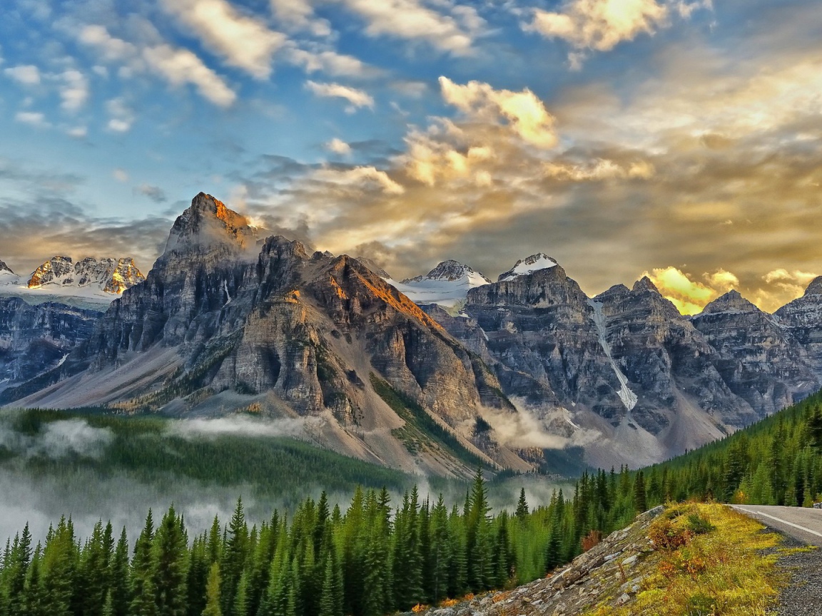 Долина десяти пиков, Канада