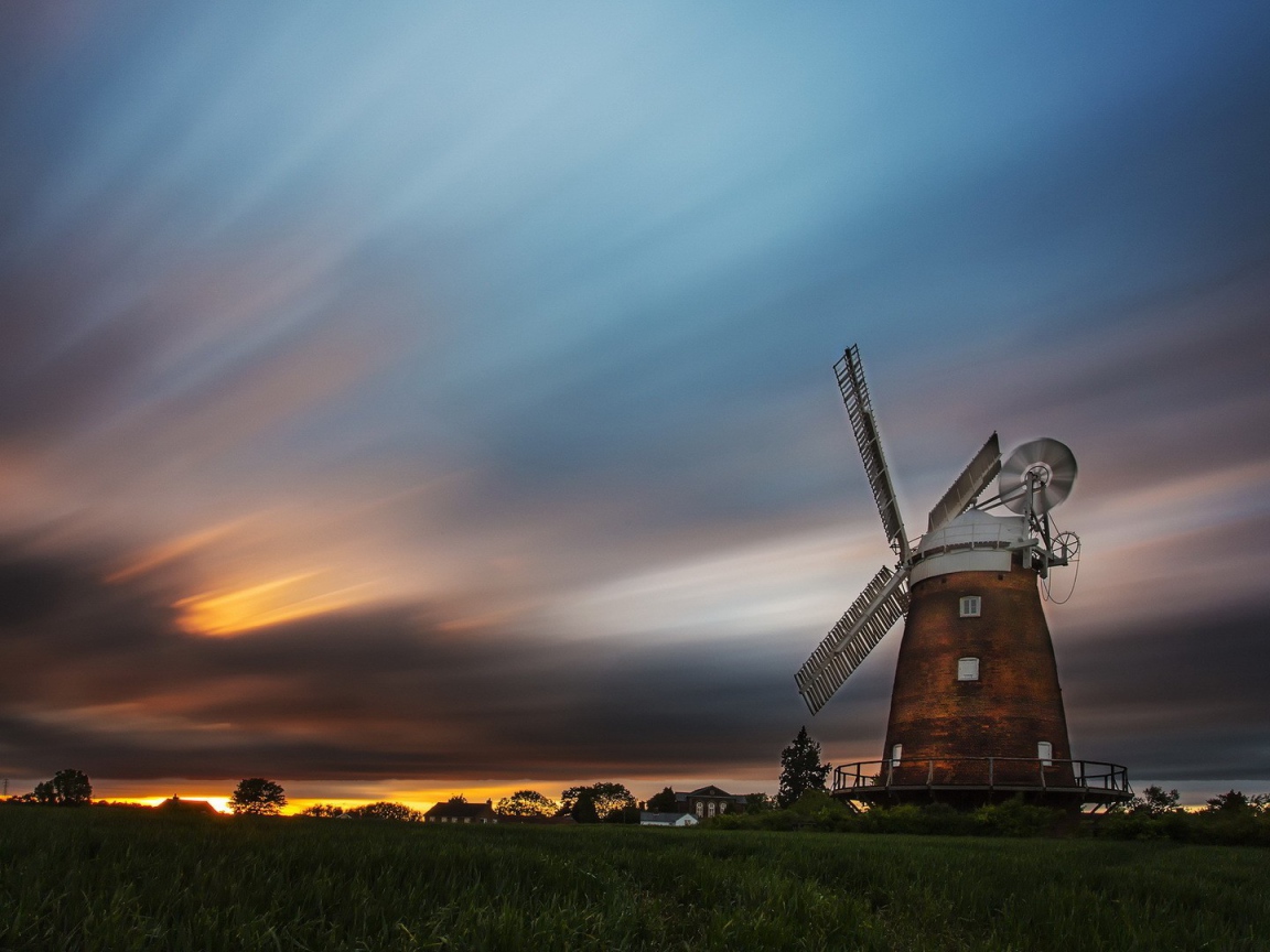 Ветряная мельница в Англии