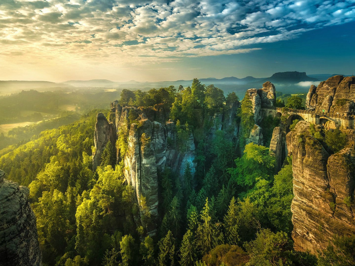 Саксонская Швейцария в Германии