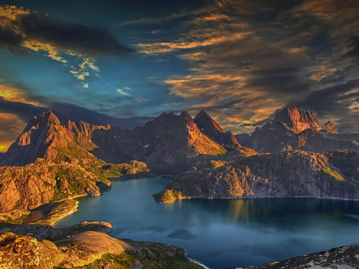 Лофотенские острова в Норвегии