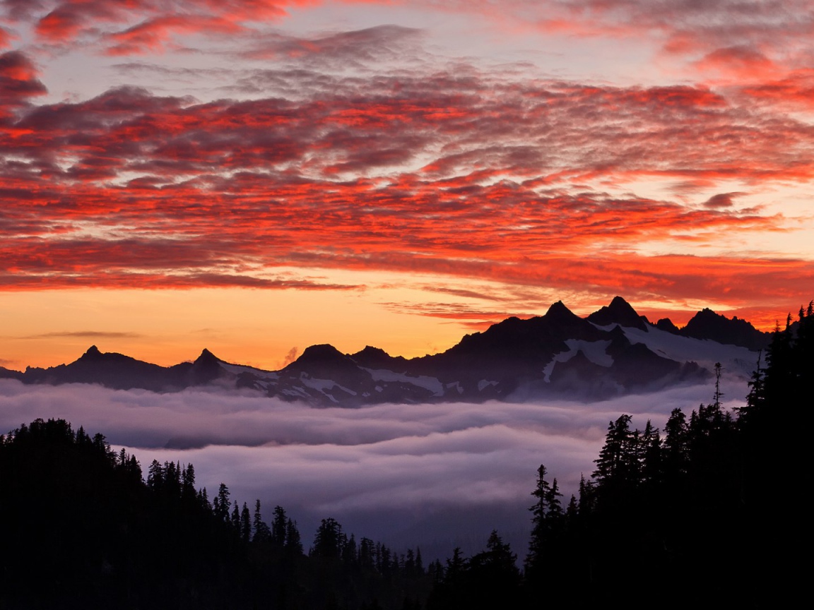 Штат Орегон - гористый штат на северо-западе США