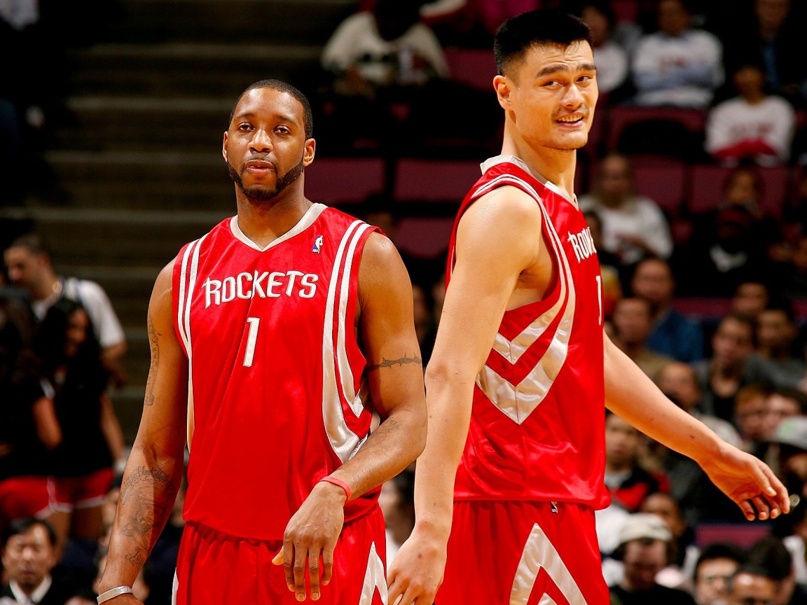 Китайский баскетболист Яо Мин