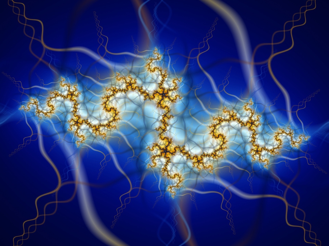 Абстрактный ультра фрактал  