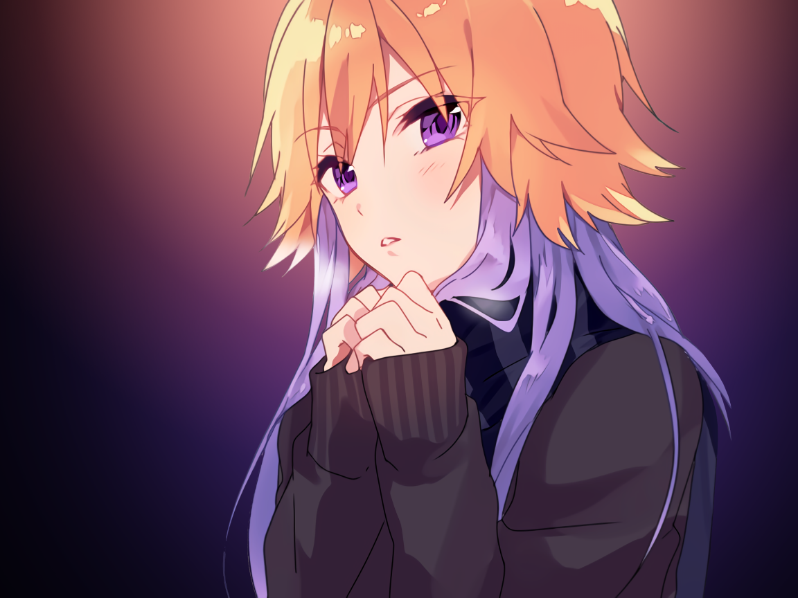 Рыжеволосая девушка Asuka Ninomiya аниме 