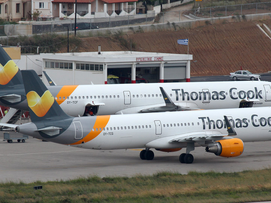 Airbus A321 авиакомпании Thomas Cook