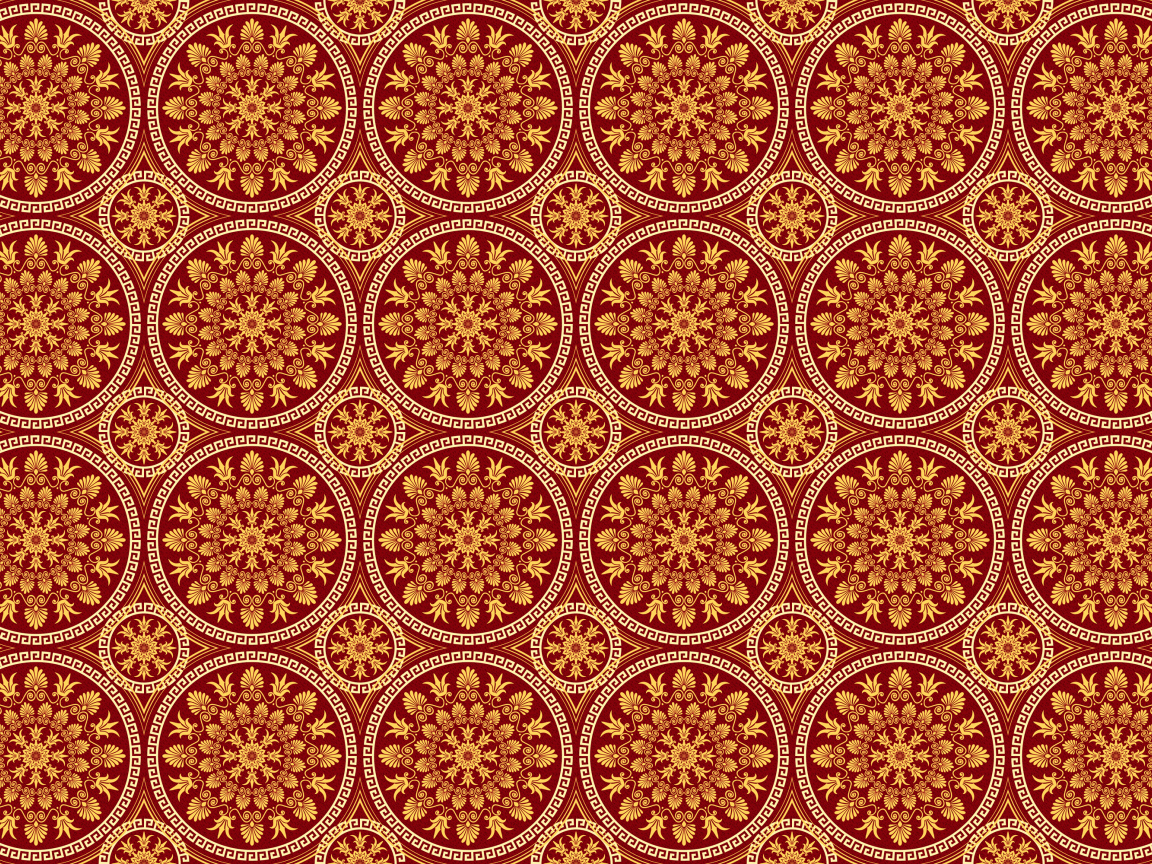 Узорные круги для фона