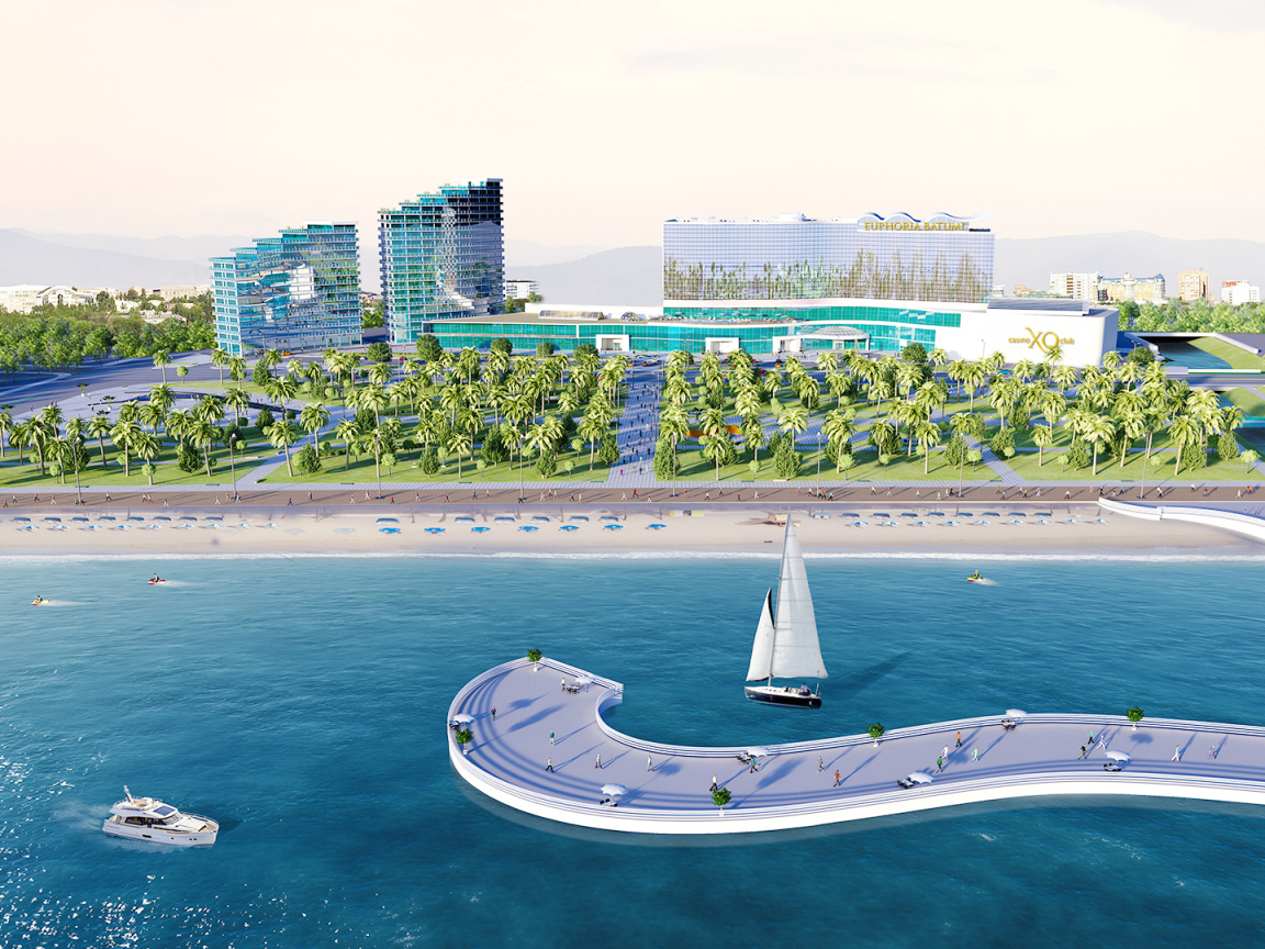 Отель Эйфория на побережье Черного моря Батуми 