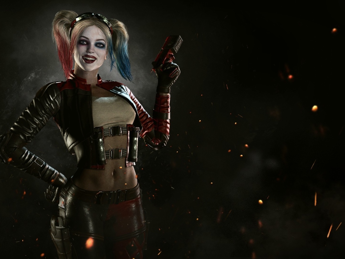 Харли Квинн персонаж игры Injustice 2 