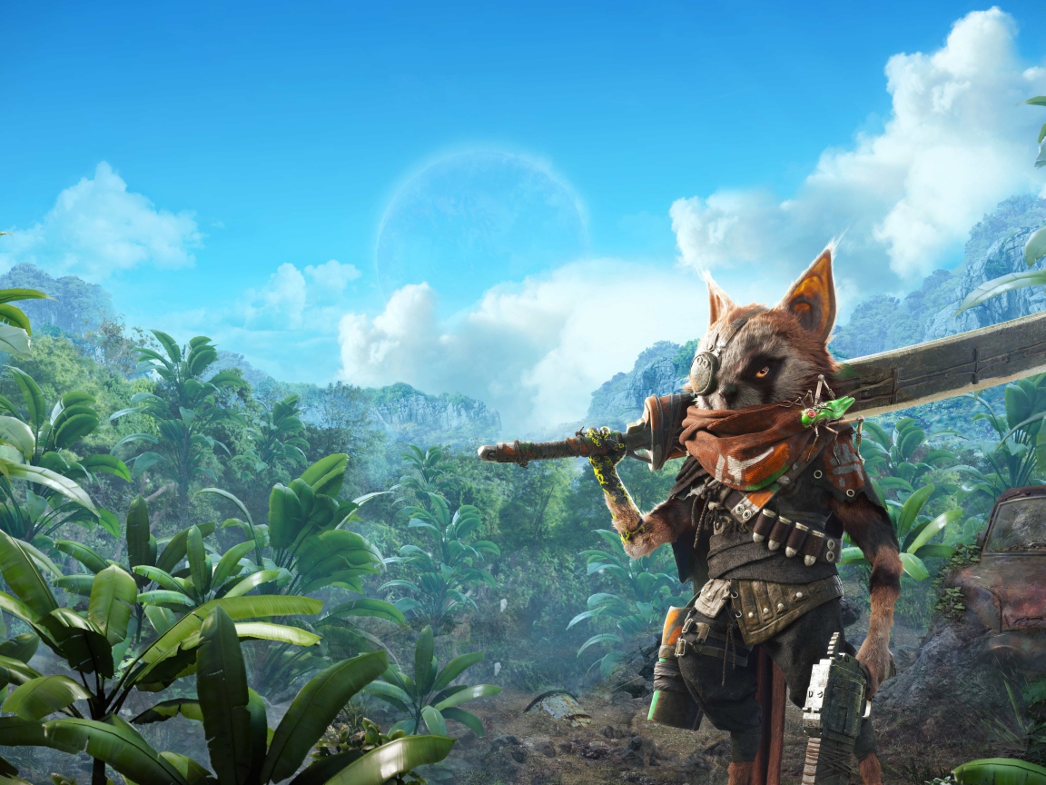 Персонаж новой компьютерной игры Biomutant, 2018