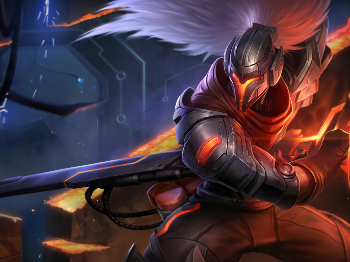 Ясуо персонаж игры Лига легенд  