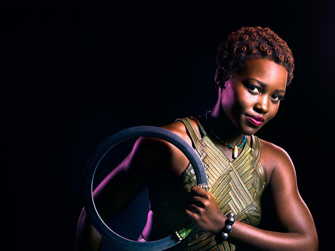 Актриса Люпита Нионго фильм Черная пантера, 2018 